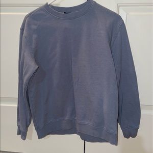 BLUE-GREY CREWNECK